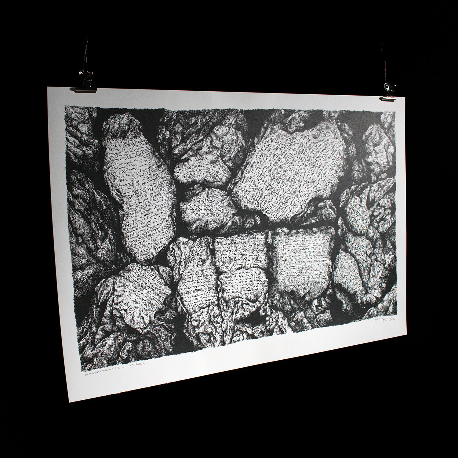 Lunarterial Stones | Print