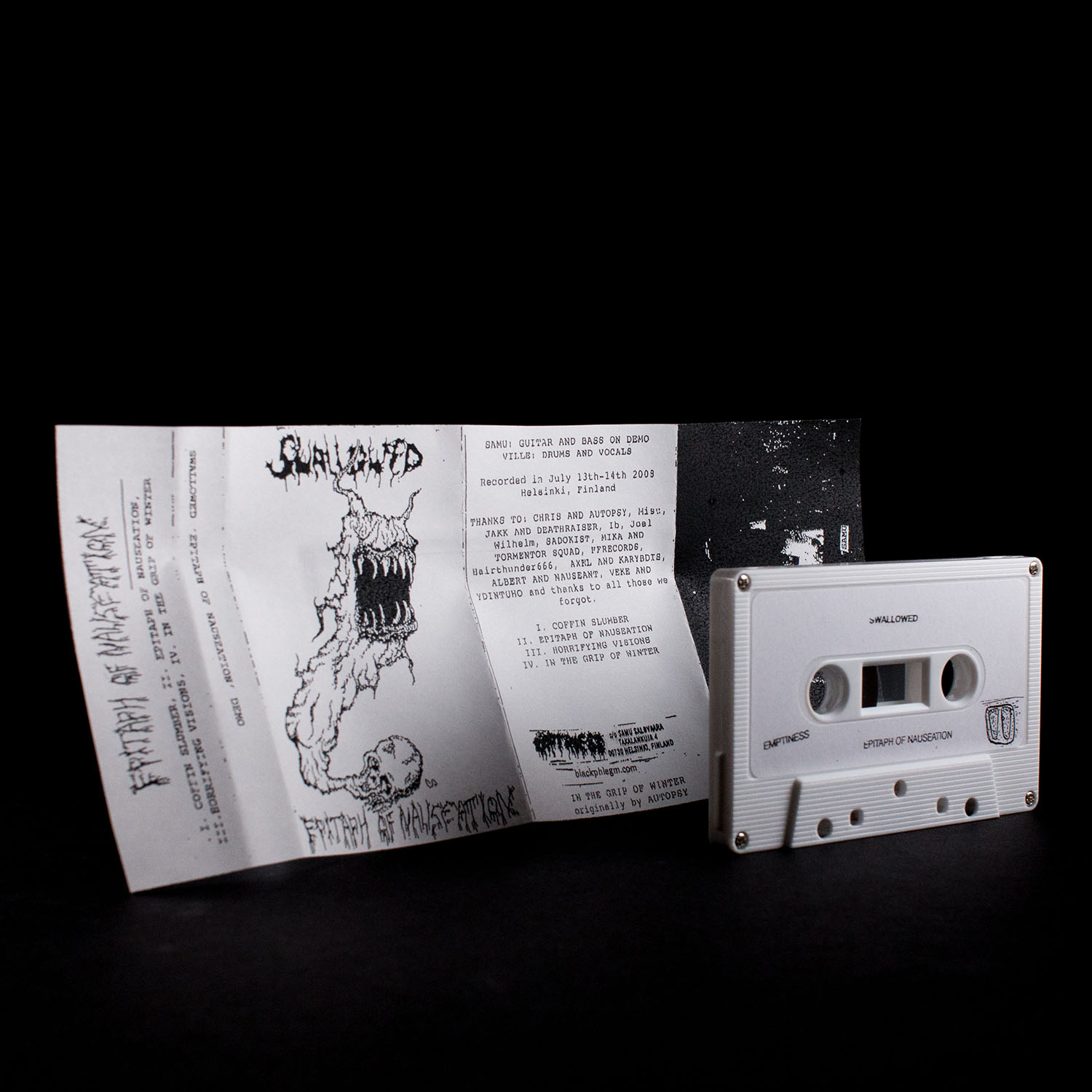 Swallowed \"Epitaph Of Nauseation\" Cassette